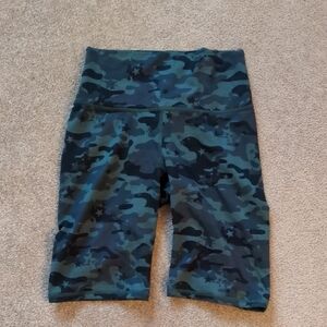 Camouflage Print Shorts